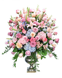 Harmony in Springtime Urn Arrangement from Dallas Sympathy Florist in Dallas, TX