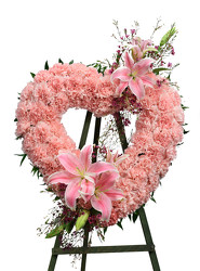 Our Love Eternal Heart from Dallas Sympathy Florist in Dallas, TX